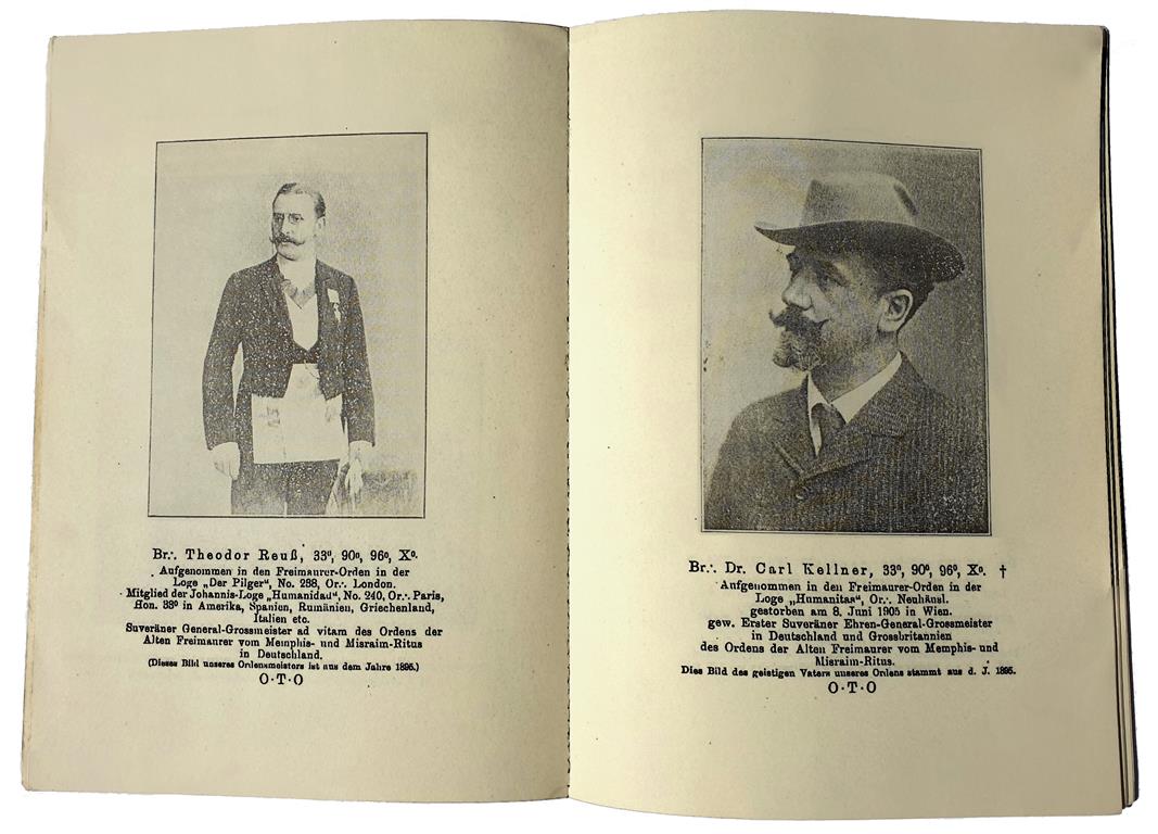 Ordo Templi Orientis, Theodor Reuss + Carl Kellner - Jubilaeumsausgabe - Oriflamme 1912
