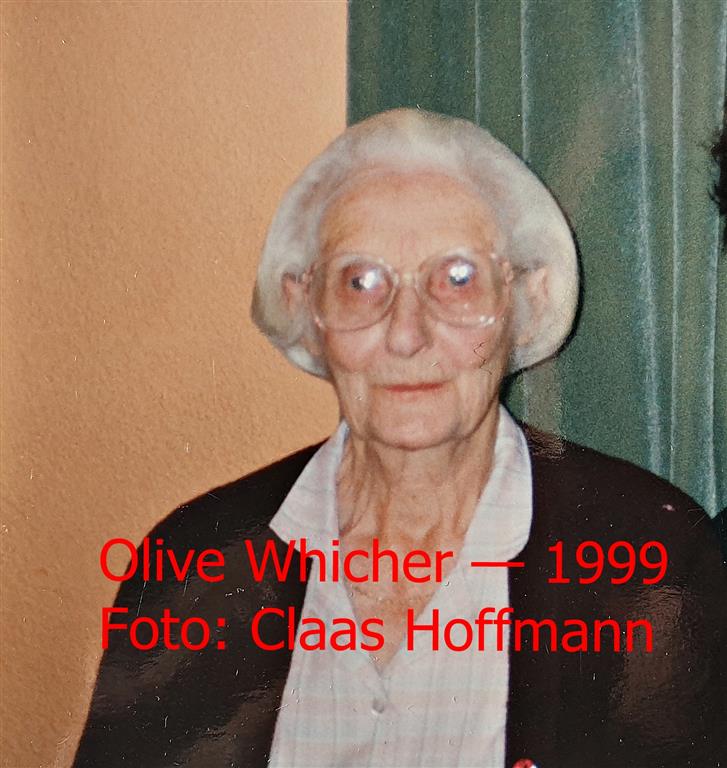 Olive Whicher in 1999