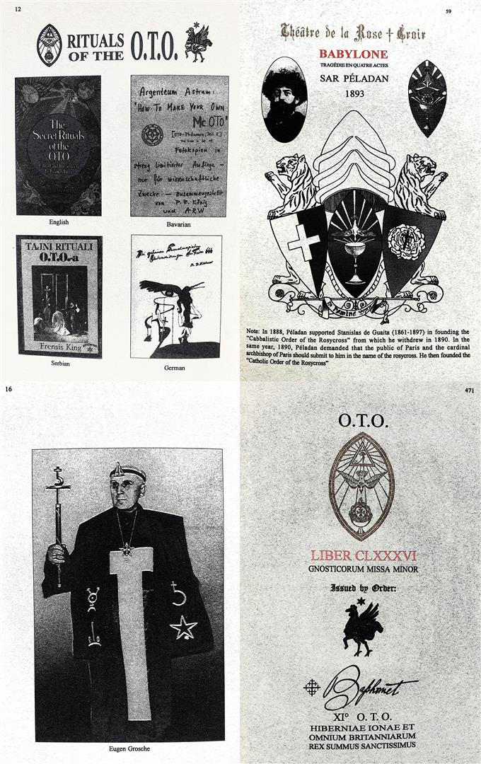 O.T.O. Rituals and Sex Magick Theodor Reuss and Aleister Crowley Anthony R Naylor Peter-R Koenig