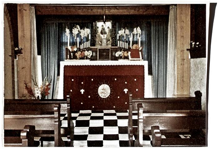 Hermann Joseph Metzer — Ordo Templi Orientis — Gnostic Catholic Church altar