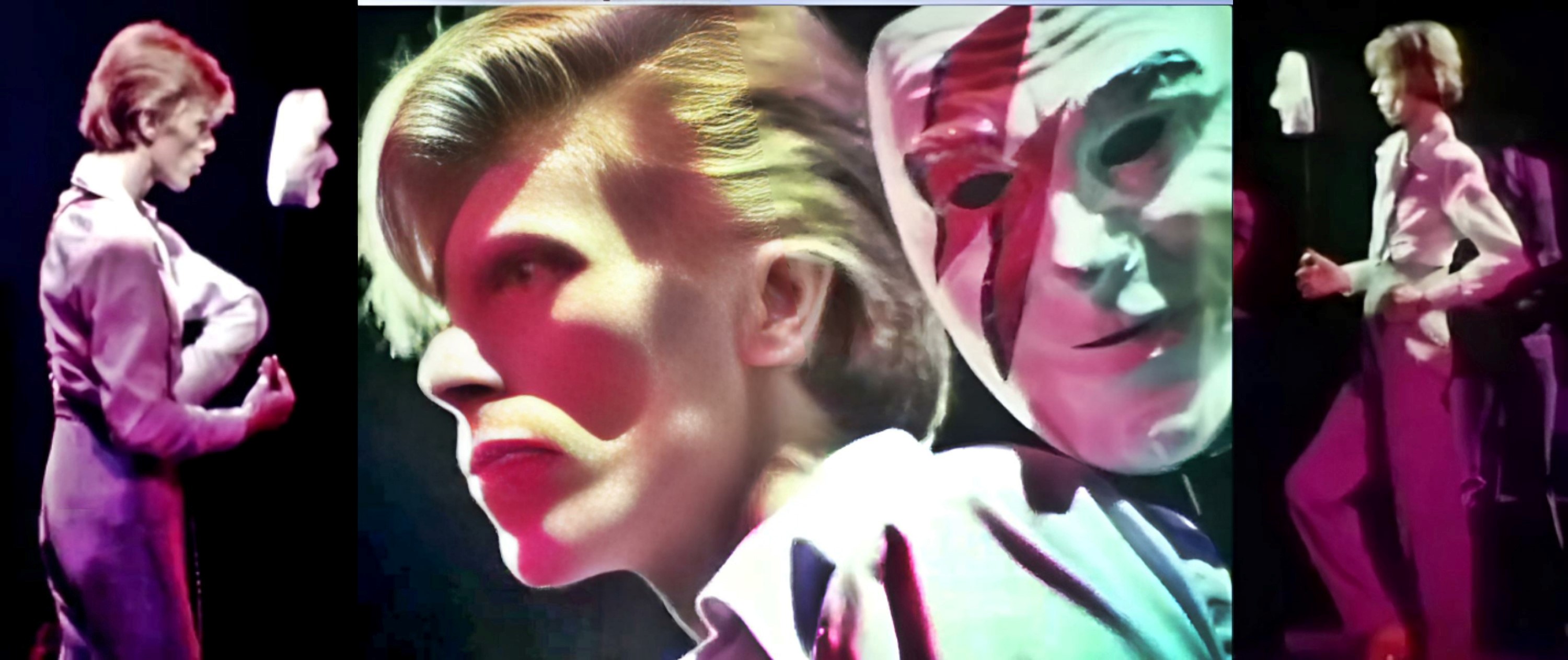 David Bowie 1974 live Mask