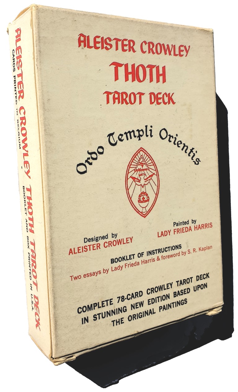 Aleister Crowley Thoth Tarot Teck Ordo Templi Orientis Lady Frieda Harris S R Kaplan