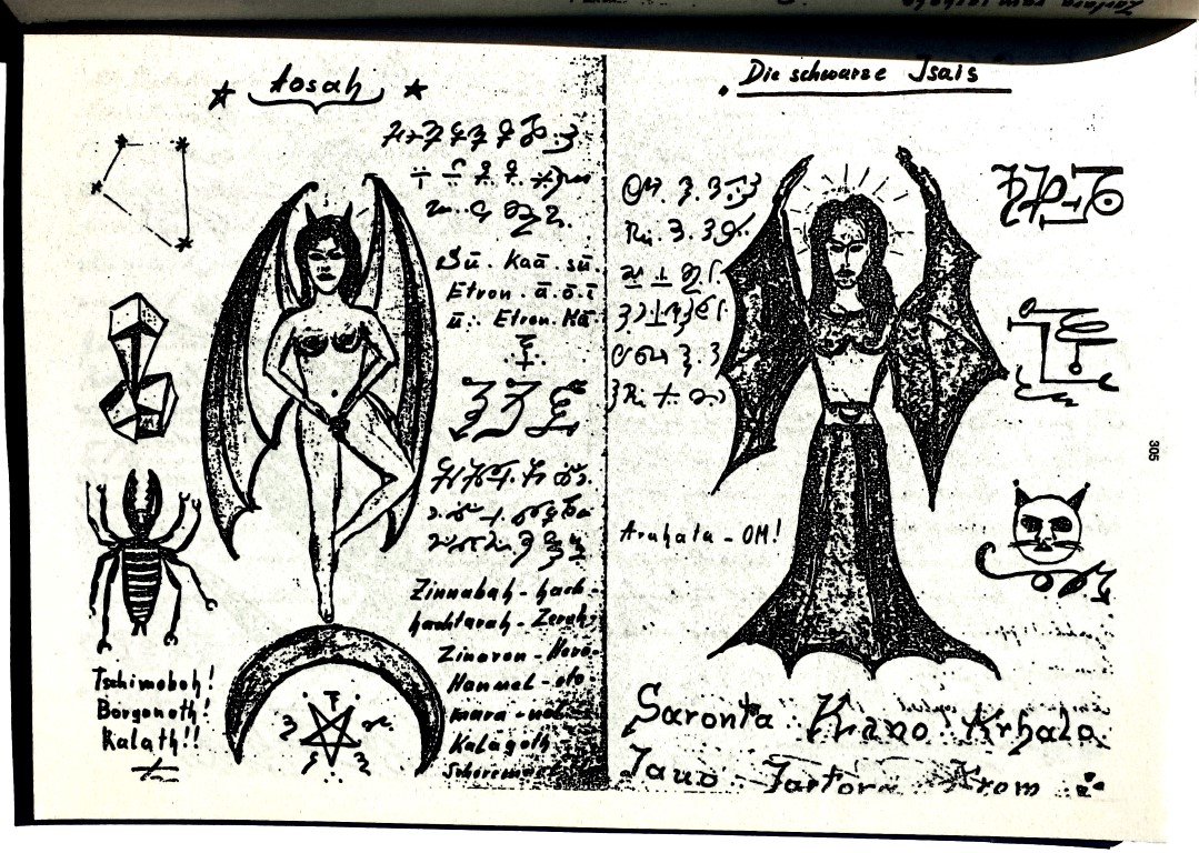 Guido Wolther, Frater Daniel, Fraternitas Saturni - Evokations-Symbole, Luciferische Hierarchie
