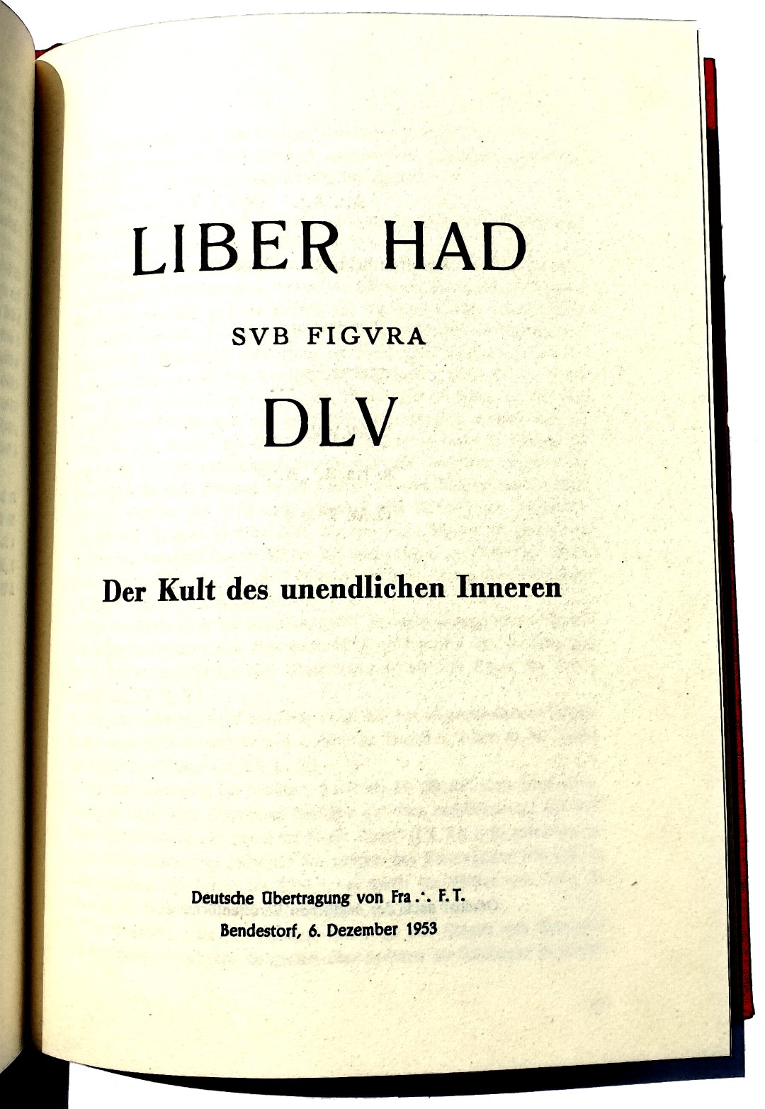 C.H. Petersen, Liber Had, Fines Transcendam