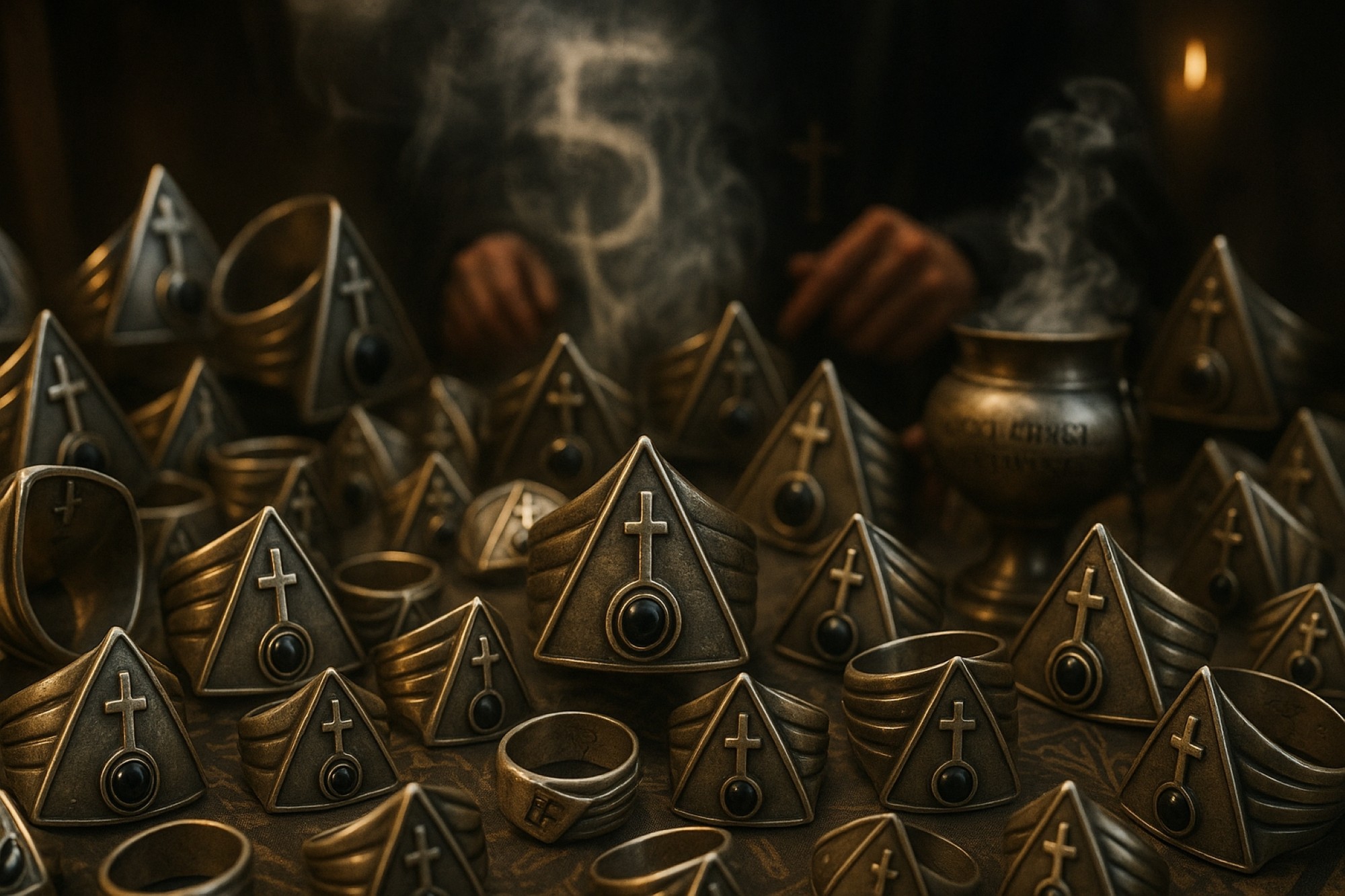 Eugen Grosche, Fraternitas Saturni, Gregorius, Rituelle Uebergabe des Logenringes