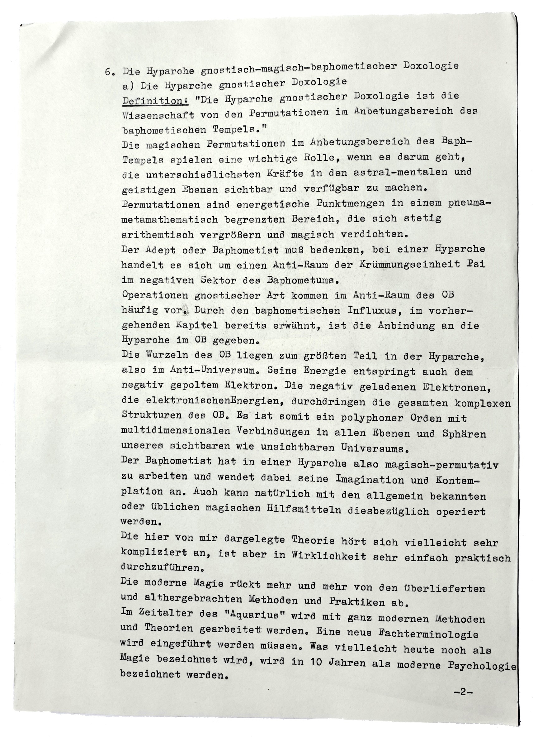 Walter Jantschik, Ordo Baphometis, Baphometor, Peter-Robert Koenig