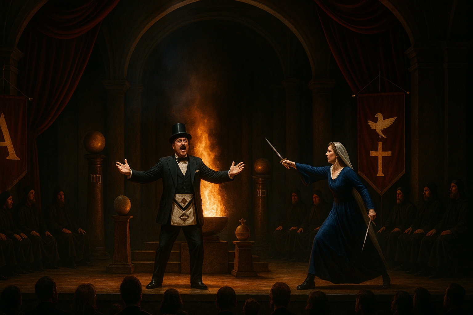 Ordo Templi Orientis, Theodor Reuss, O.T.O., VII° Ritual Grandcouncillor of the Mystical Templars Magus of the Light Graal Comrade and Theoretical Rosicrucian Brothers of the Light of the Seven Congregations in Asia