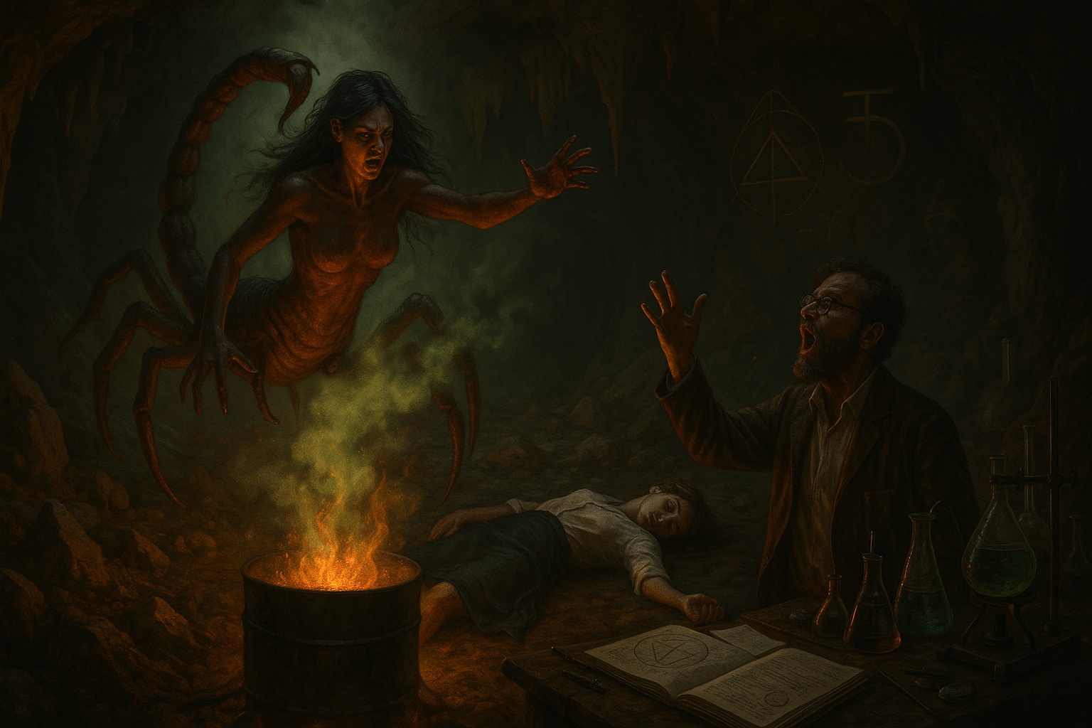 Guido und Miriam Wolther, Pluto Evokation, Skorpionfrau