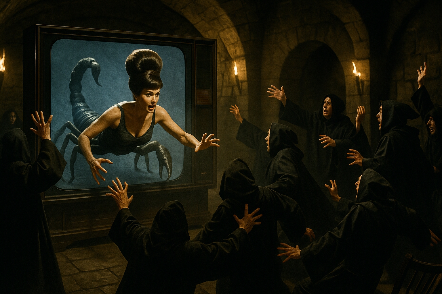 Guido und Miriam Wolther, Fraternitas Saturni, Frater Daniel, Pluto Evokation, Skorpionfrau