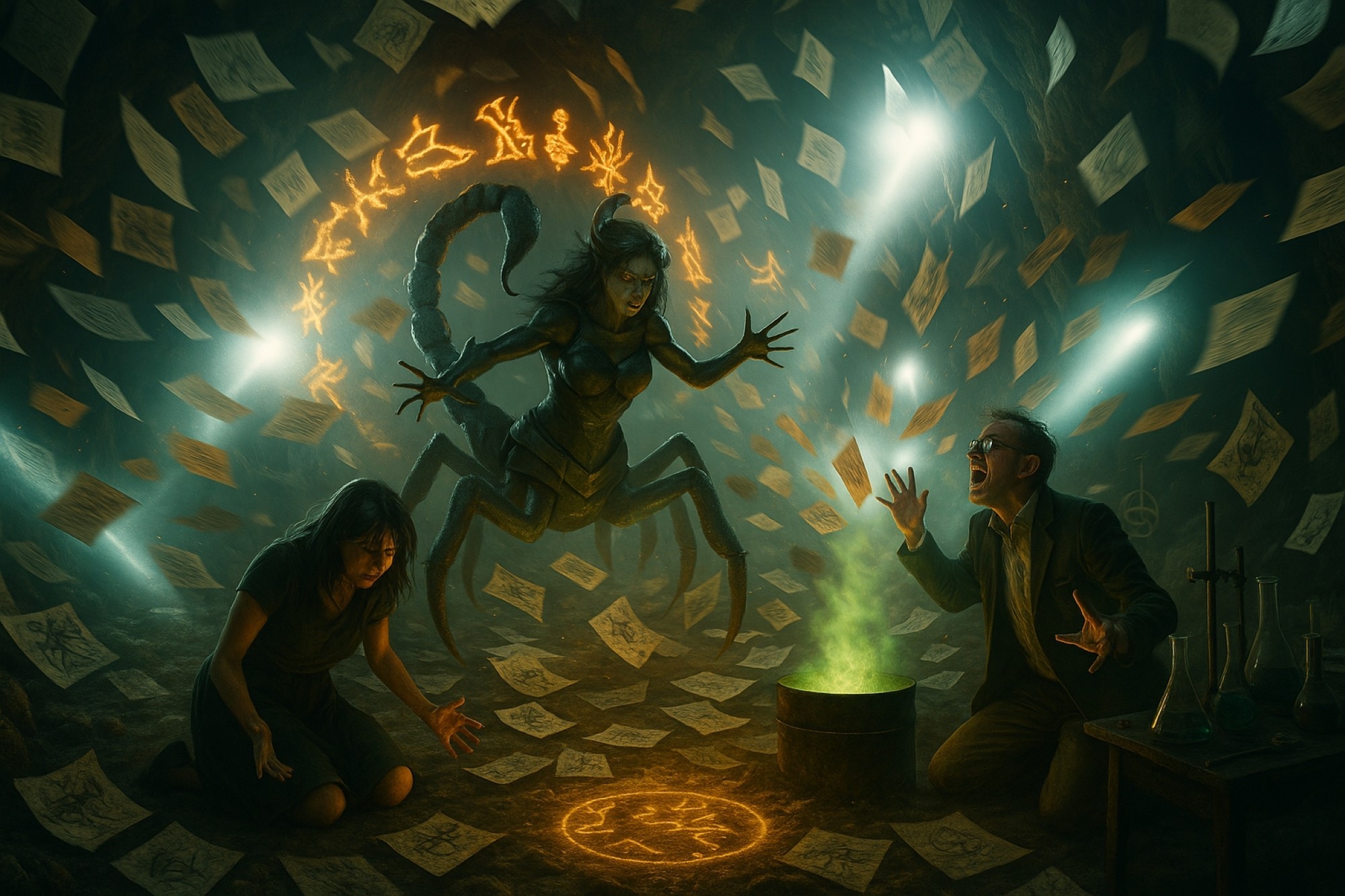 Guido und Miriam Wolther, Pluto Evokation, Skorpionfrau