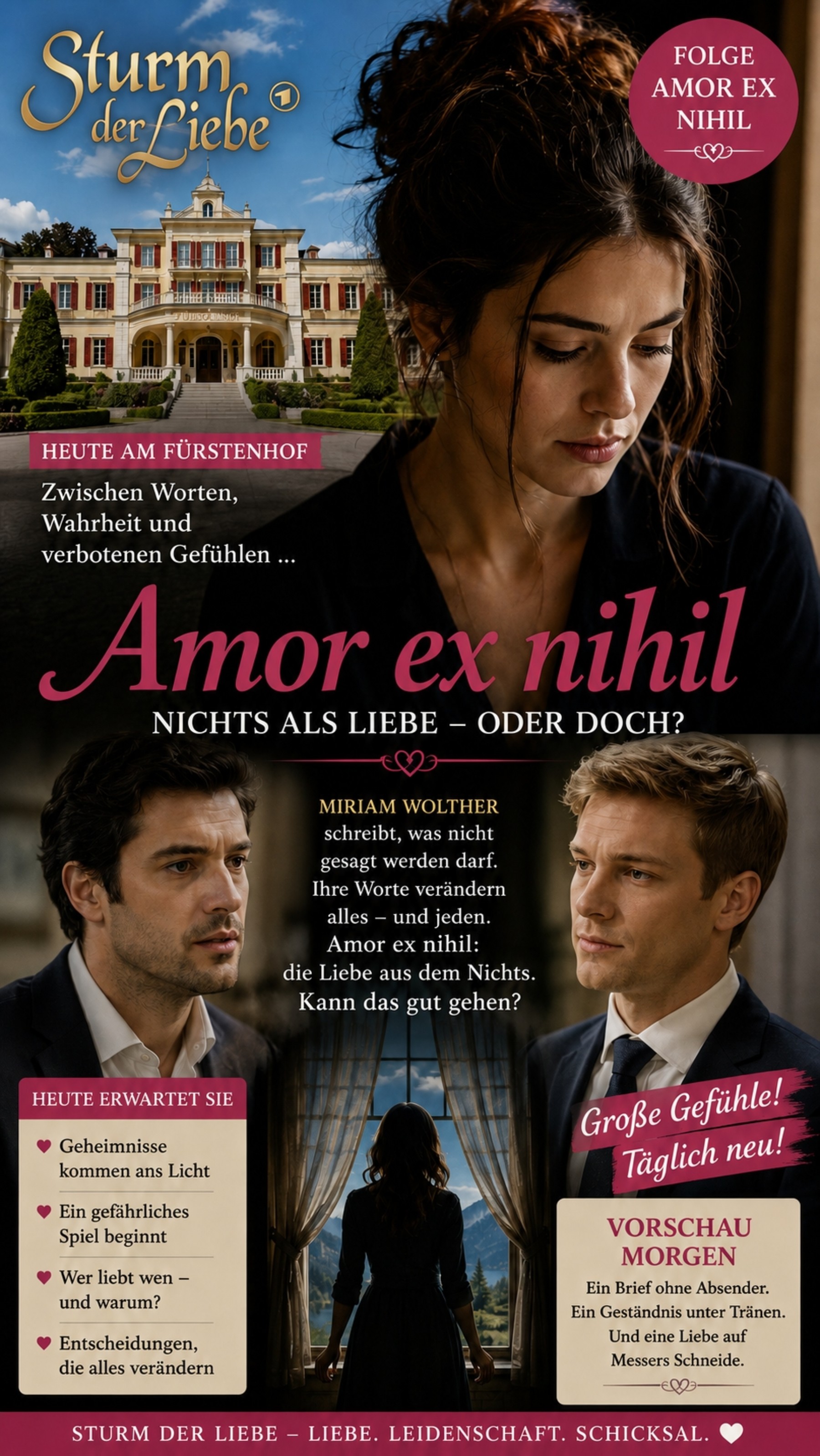 Amor Ex Nihil im Stil von Sturm der Liebe
