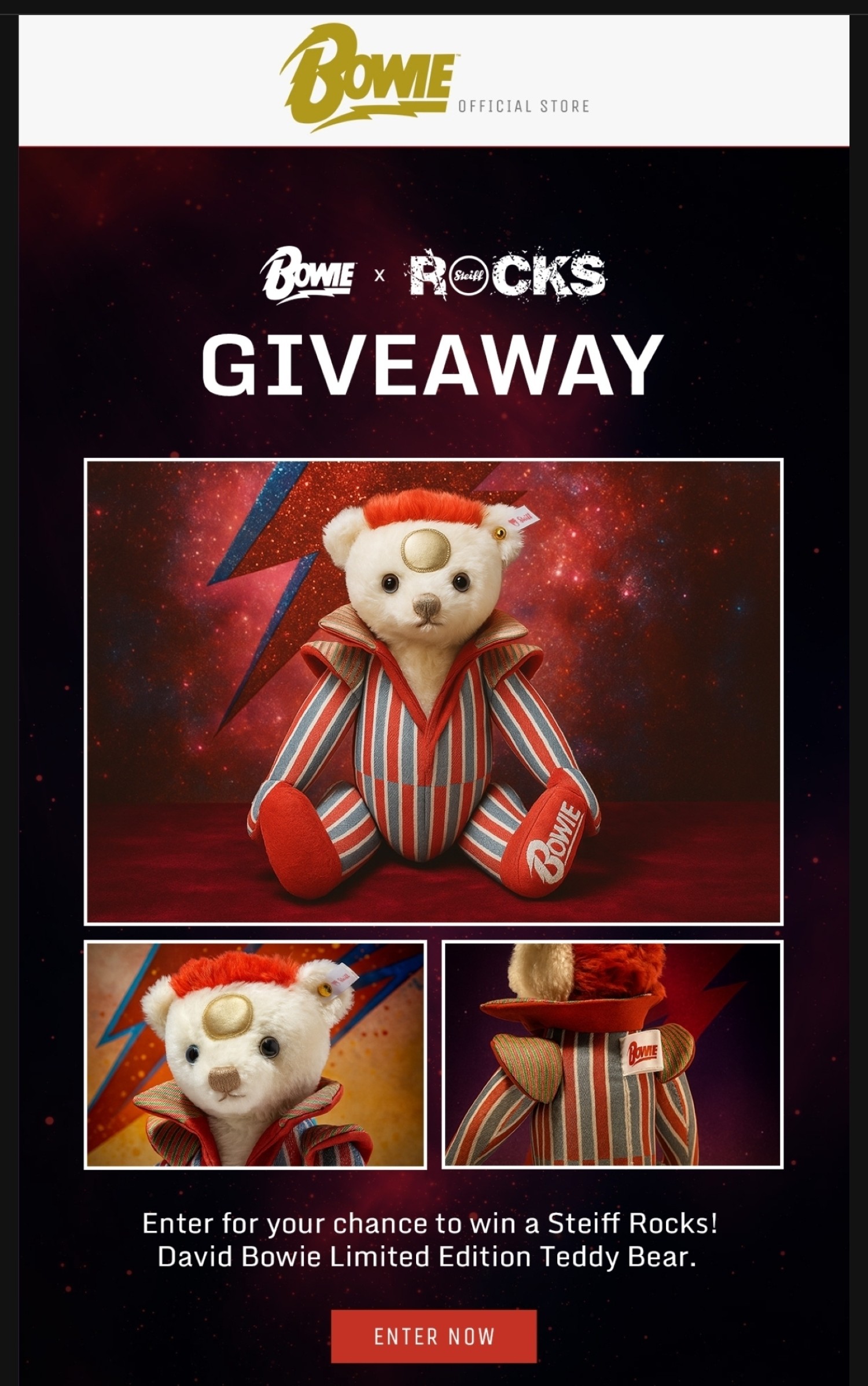 David Bowie Steiff Bear