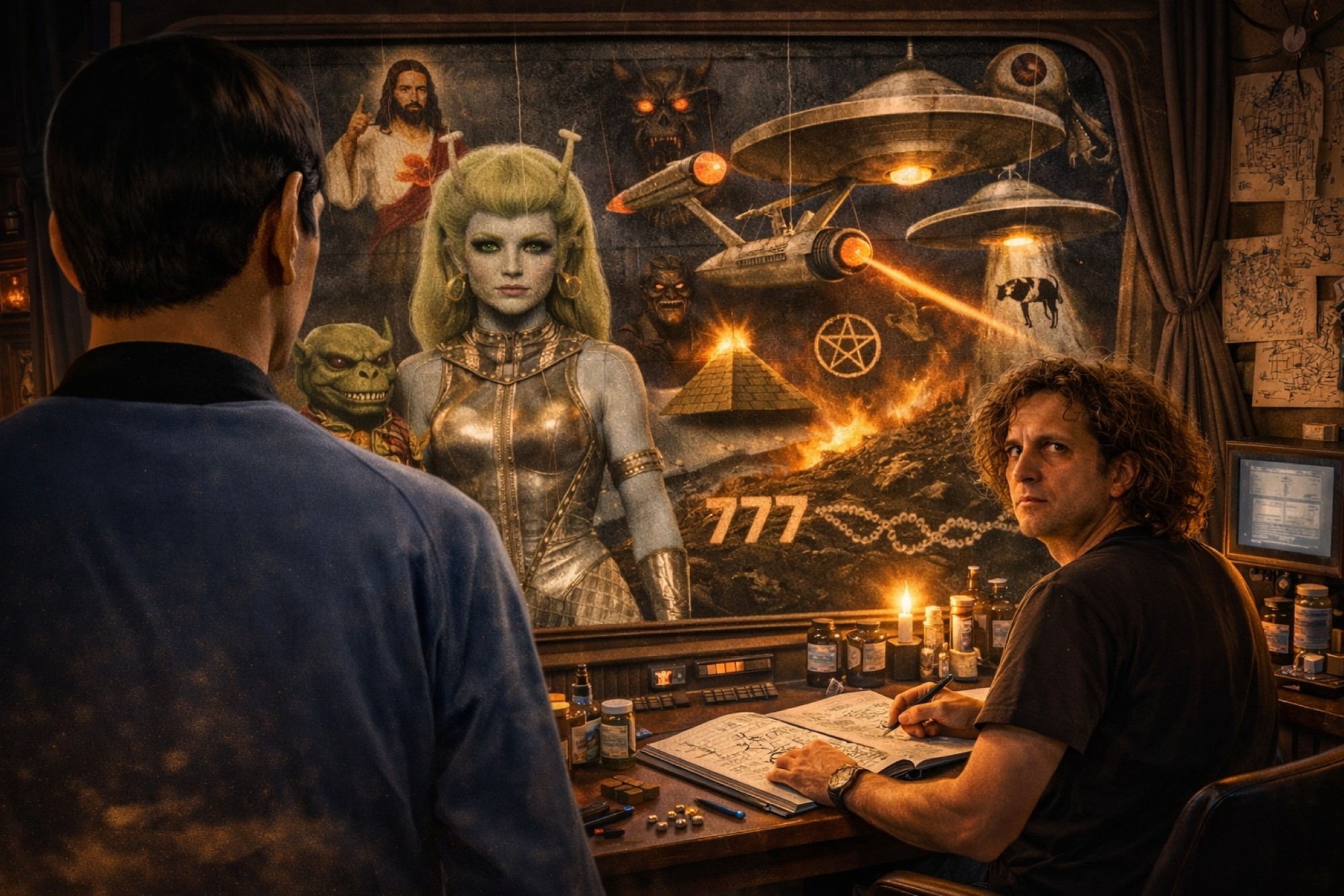 Claas Hoffmann, Besessenheit, Mister Spock & Abramelin