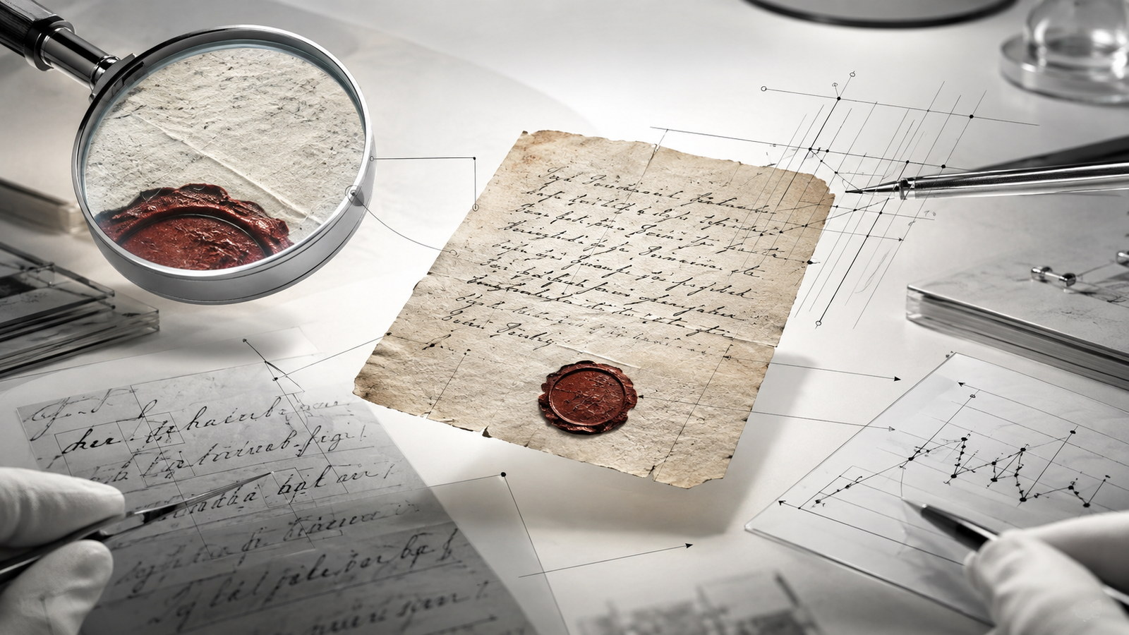 Forensic analysis of the forged Crowley-to-Grant document