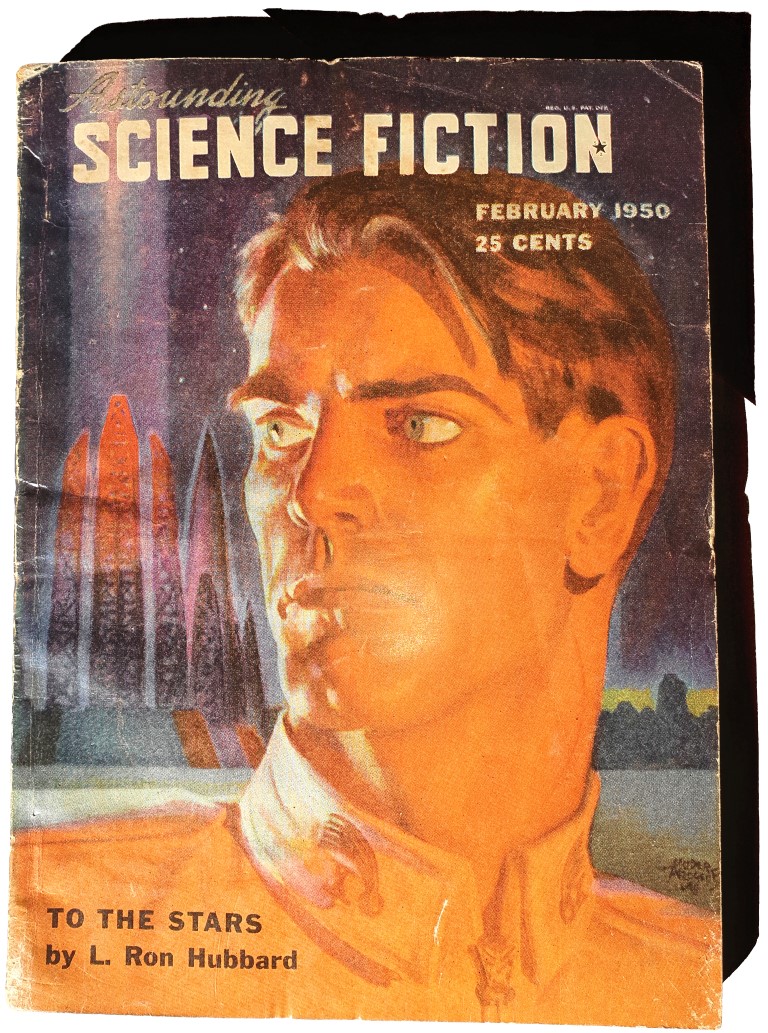 Astounding Science Fiction 44,6 Lafayette Ron Hubbard To The Stars February 1950 Scientology Dianetics