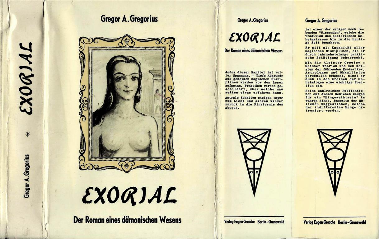Exorial von Eugen Grosche - Original Buchumschlag 1960