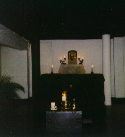 Gnostic Mass altar