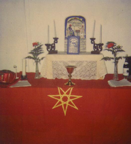 Gnostic Mass altar