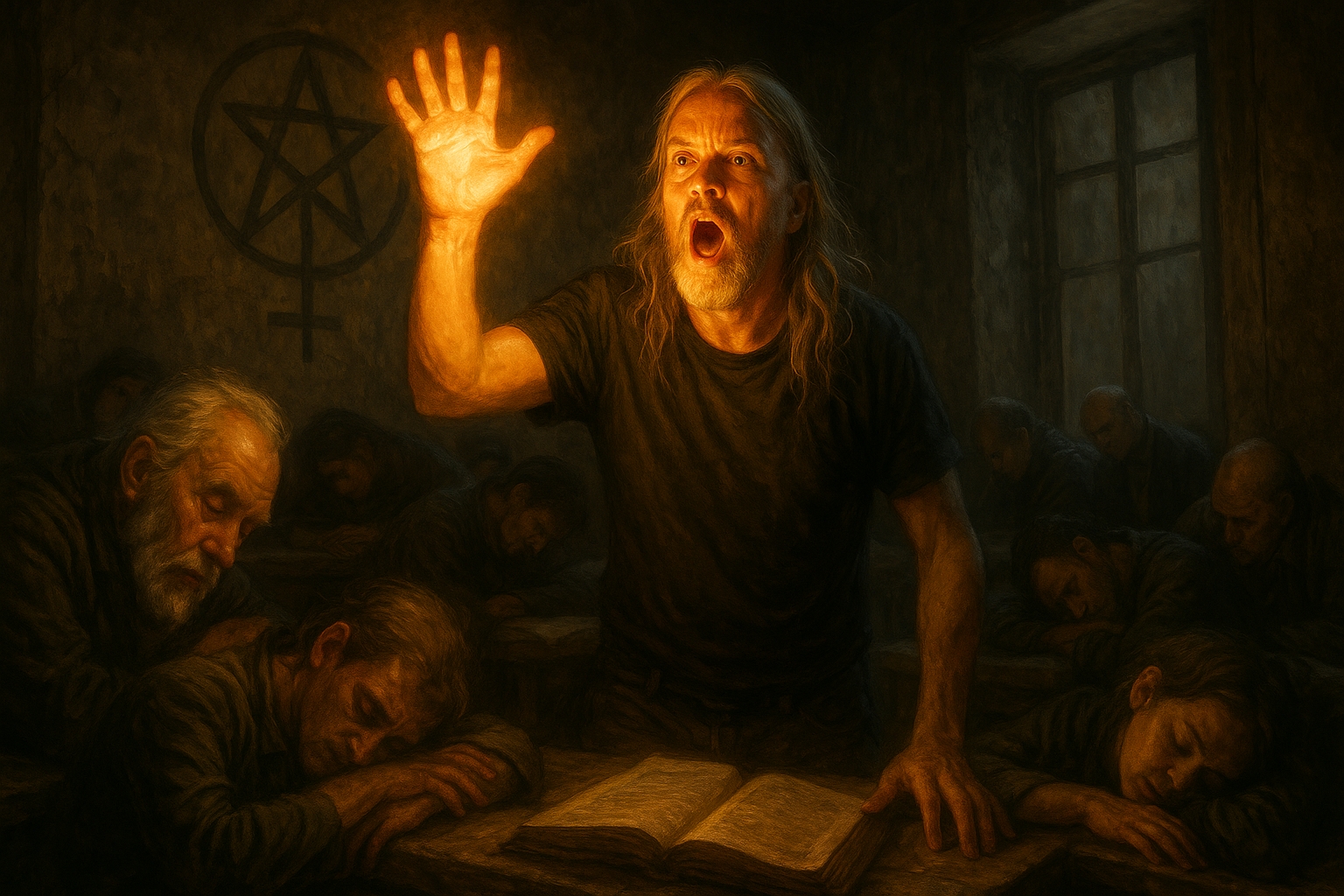 Jerry Cornelius, Achad Osher, Ordo Templi Orientis, Red Flame