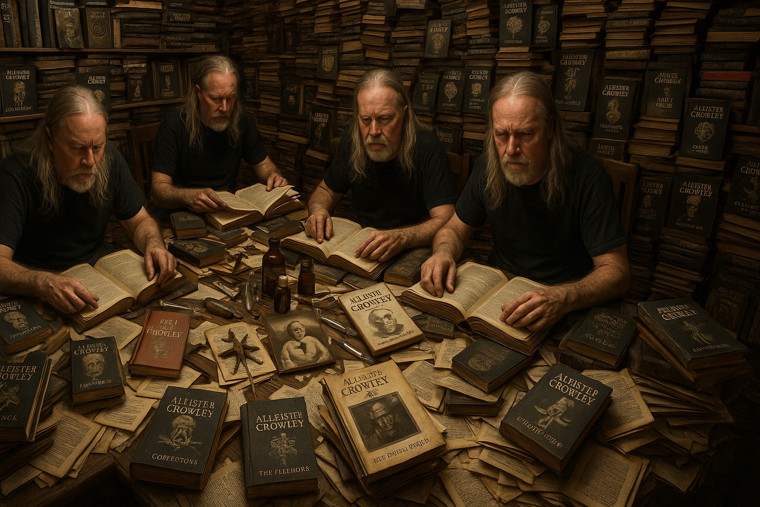 Jerry Cornelius, Achad Osher, Ordo Templi Orientis, Red Flame