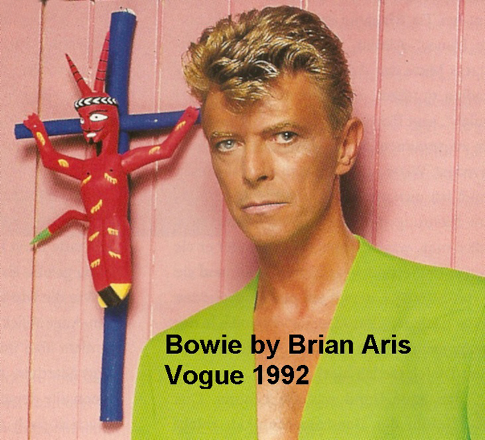 David Bowie by Brian Aris, Vogue 1992