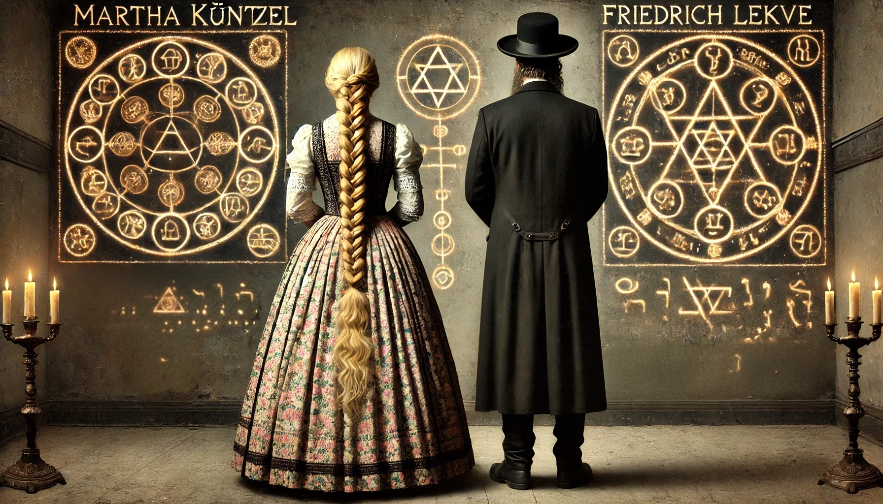 Martha Kuentzel and Friedrich Lekve